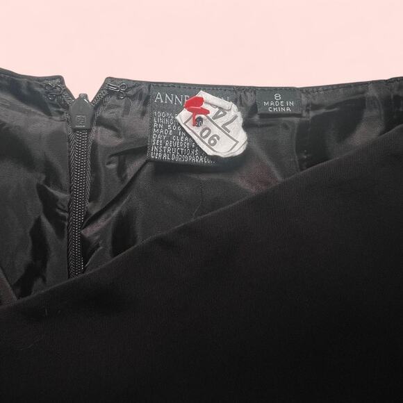 Dark brown anne klein suit skirt - Picture 4 of 7